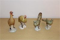 (2) Pair of Italian Bird Figurines
