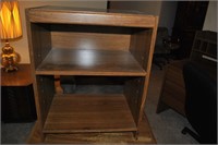 2 shelf cabinet for stereo or bookcase