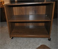 Rolling cart for tv or microwave.  2 shelf