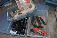boxcutters, fuses, misc items