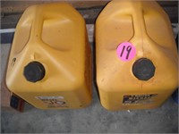 (2) 5 Gallon Diesel Containers