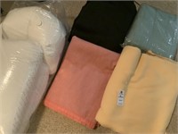 Xtra Firm Pillows & Set of 5 Acrylic Blankets