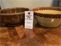 VTG Watt Orchard Ware & USA Brown Stoneware