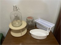 Gallon Glass Jug, Large Glass Jar, Storage Bin