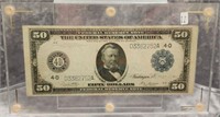 1914 $50 Federal Reserve Note