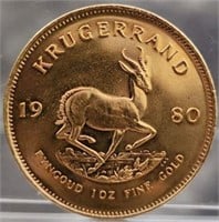 1980 1-Ounce Gold Kruggerand