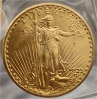 1925 $20 St. Gauden’s Gold Coin