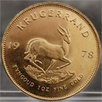 1978 1-Ounce Gold Krugerrand