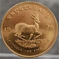 1976 1-Ounce Gold Krugerrand
