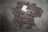 (8) Assorted Chains With Spare Hooks