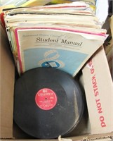 45"s Records w/Sheet Music