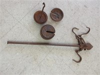 Cotton Iron Scale Arm w/Weights