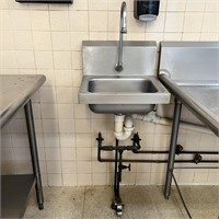 Industrial Hand Washing Sink With Foot Control