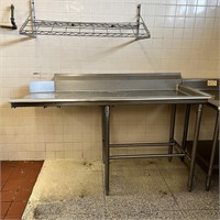 Industrial Clean Dish Table