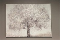 Stretched Canvas Wall Art "Tree"