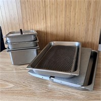 Steam Table Trays, Lids
