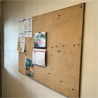 Cork Board - Will Need Removed From Wall