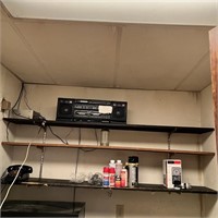 Shelving - Will Need Removed From Wall - Contents