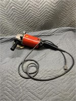 Working angle grinder