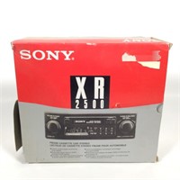 Sony XR-2500 Car Cassette Deck AM/FM Tuner