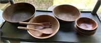Wood Bowl and More Lot
