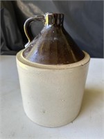 Vintage Stoneware Two Toned Jug w/ Handle A