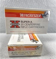 (40) Rnds 270, Winchester 130 Gr SP