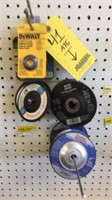 GRINDING WHEELS, WIRE BRUSH AND MORE