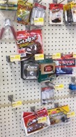 ASSORTMENT OF FISHING TACKLE AND LURES