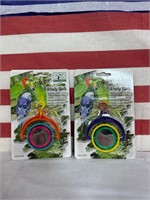 pet Bird mirror/toy set  (2)