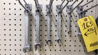 ASSORTED COMBINATION WRENCHES, METRIC AND STANDARD