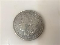 1901 O Morgan Silver Dollar,VG