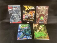 Green Hornet,X-Men & More Graphic Novels
