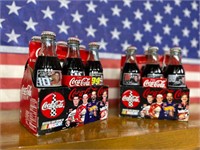 Nascar Coca-Cola 90s bottle set