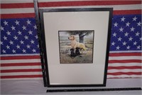 Labrador Retriever framed print