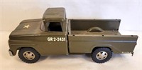 Vintage Metal Tonka Toy - Military Truck- GR2-2431
