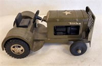 Vintage Metal Tonka Toy - Military Airline Tractor