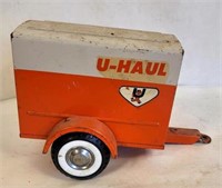Vintage Metal U-Haul Trailer Toy