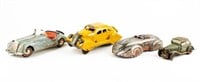 Lot of 4 Incomplete / Parts Only / Misc. Toy Cars