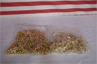 Decoration beads - 2 bags