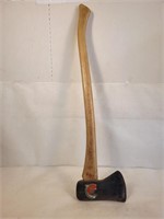 Wood Handled Axe - 33" Long