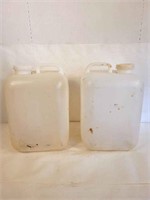 Two 5-Gallon Water Containers