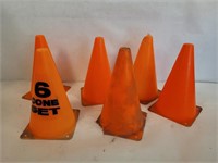 6 - Orange Cone Set