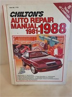 Chilton's Auto Repair Manual 1981-1988