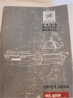 Buick 1989 Skylark Service Manual