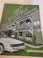 1987 Oldsmobile Chassis Service Manual Toronado