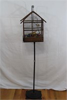 Vintage Stand Bird Cage