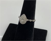2.8g 14K Diamond Engagement Ring