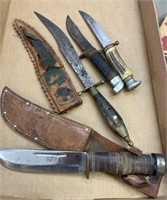 (4) Hunting Knives