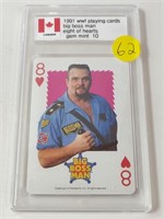 1991 WWF BIG BOSS MAN CARD